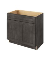 Cooper - 36" Vanity Sink Base, 2 Doors-1 False Front in Slate CSL-VSB36