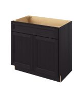 Monaco - 36" Vanity Sink Base, 2 Doors-1 False Front in Espresso MES-VSB36