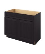 Cooper - 42" Vanity Sink Base, 2 Doors-1 False Front in Espresso CES-VSB42