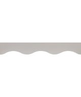 Cooper, Hudson, Monaco - 48" W x 6" H x 3/4" D Valance Scalloped - in Grey PGRY-VSC48