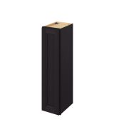 Monaco - 9" x 36" Wall Cabinet, 1 Door, 2 Shelves in Espresso MES-W0936