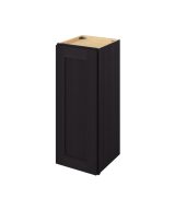 Cooper - 12" x 30" Wall Cabinet, 1 Door, 2 Shelves in Espresso CES-W1230