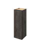 Cooper - 12" x 36" Wall Cabinet, 1 Door, 2 Shelves in Slate CSL-W1236