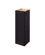 Monaco - 12" x 36" Wall Cabinet, 1 Door, 2 Shelves in Espresso MES-W1236