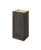 Cooper - 15" x 30" Wall Cabinet, 1 Door, 2 Shelves in Slate CSL-W1530