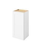 Cooper - 15" x 30" Wall Cabinet, 1 Door, 2 Shelves in White CWH-W1530