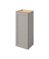 Monaco - 15" x 36" Wall Cabinet, 1 Door, 2 Shelves in Grey MGR-W1536