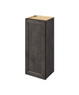 Monaco - 15" x 36" Wall Cabinet, 1 Door, 2 Shelves in Slate MSL-W1536