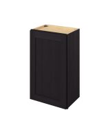 Cooper - 18" x 30" Wall Cabinet, 1 Door, 2 Shelves in Espresso CES-W1830