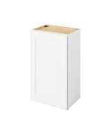 Cooper - 18" x 30" Wall Cabinet, 1 Door, 2 Shelves in White CWH-W1830