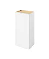 Cooper - 18" x 36" Wall Cabinet, 1 Door, 2 Shelves in White CWH-W1836