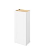 Cooper - 18" x 42" Wall Cabinet, 1 Door, 3 Shelves in White CWH-W1842