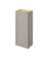 Monaco - 18" x 42" Wall Cabinet, 1 Door, 3 Shelves in Grey MGR-W1842