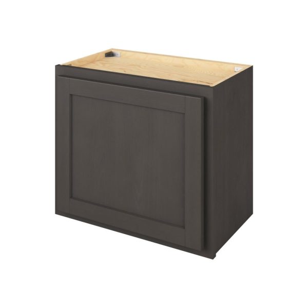 Hudson - 21" x 18" Wall Cabinet, 1 Door in Slate HSL-W2118