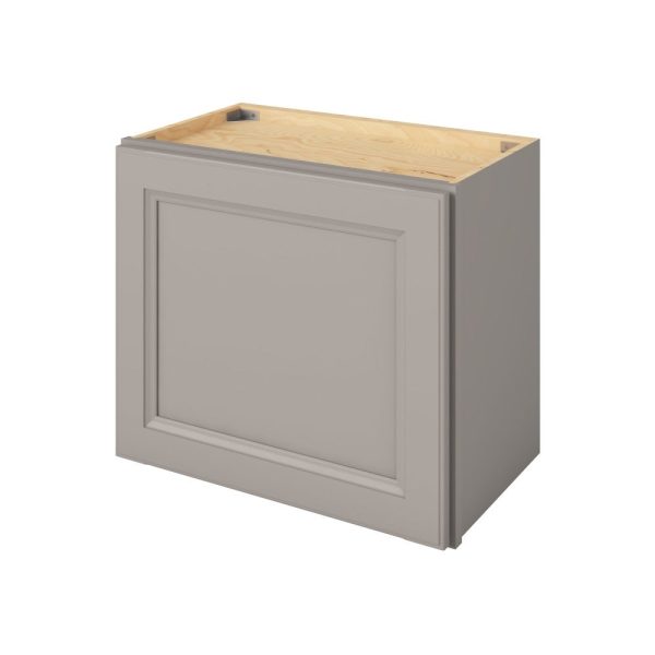 Monaco - 21" x 18" Wall Cabinet, 1 Door in Grey MGR-W2118