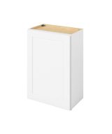 Cooper - 21" x 30" Wall Cabinet, 1 Door, 2 Shelves in White CWH-W2130