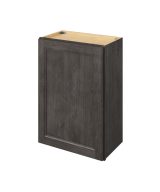 Monaco - 21" x 30" Wall Cabinet, 1 Door, 2 Shelves in Slate MSL-W2130