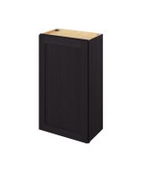 Cooper - 21" x 36" Wall Cabinet, 1 Door, 2 Shelves in Espresso CES-W2136