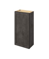 Cooper - 21" x 42" Wall Cabinet, 1 Door, 3 Shelves in Slate CSL-W2142