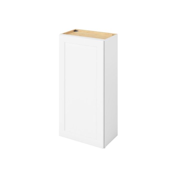 Cooper - 21" x 42" Wall Cabinet, 1 Door, 3 Shelves in White CWH-W2142