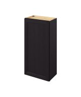 Monaco - 21" x 42" Wall Cabinet, 1 Door, 3 Shelves in Espresso MES-W2142