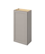 Monaco - 21" x 42" Wall Cabinet, 1 Door, 3 Shelves in Grey MGR-W2142