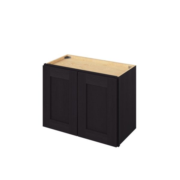 Cooper - 24" x 18" Wall Cabinet, 2 Doors in Espresso CES-W2418