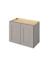 Cooper - 24" x 18" Wall Cabinet, 2 Doors in Grey CGR-W2418