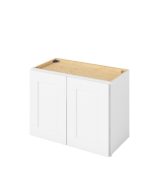 Cooper - 24" x 18" Wall Cabinet, 2 Doors in White CWH-W2418