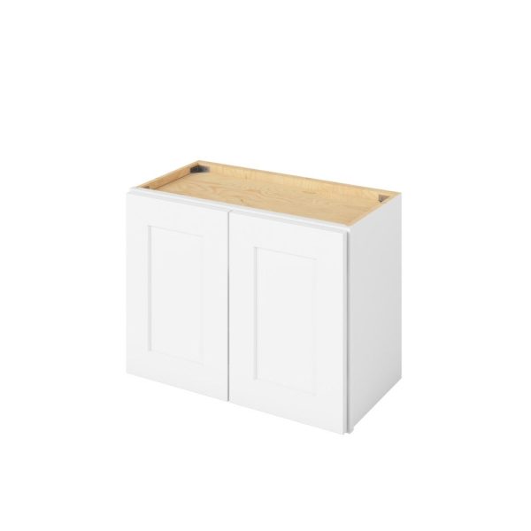 Cooper - 24" x 18" Wall Cabinet, 2 Doors in White CWH-W2418