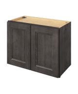 Monaco - 24" x 18" Wall Cabinet, 2 Doors in Slate MSL-W2418