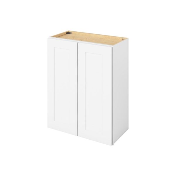 Cooper - 24" x 30" Wall Cabinet, 2 Doors, 2 Shelves in White CWH-W2430