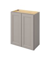 Monaco - 24" x 30" Wall Cabinet, 2 Doors, 2 Shelves in Grey MGR-W2430