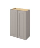 Cooper - 24" x 36" Wall Cabinet, 2 Doors, 2 Shelves in Grey CGR-W2436