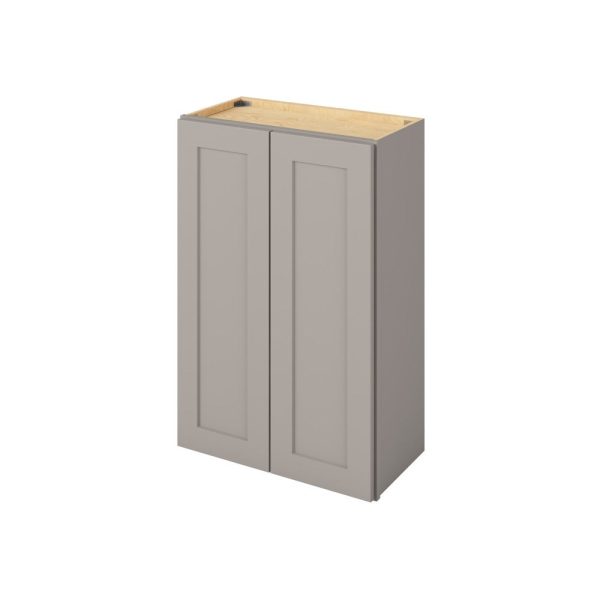 Cooper - 24" x 36" Wall Cabinet, 2 Doors, 2 Shelves in Grey CGR-W2436