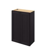 Monaco - 24" x 36" Wall Cabinet, 2 Doors, 2 Shelves in Espresso MES-W2436