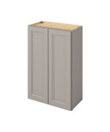 Monaco - 24" x 36" Wall Cabinet, 2 Doors, 2 Shelves in Grey MGR-W2436