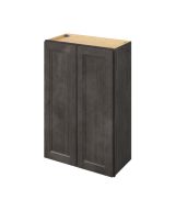 Monaco - 24" x 36" Wall Cabinet, 2 Doors, 2 Shelves in Slate MSL-W2436