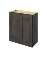 Cooper - 27" x 30" Wall Cabinet, 2 Doors, 2 Shelves in Slate CSL-W2730