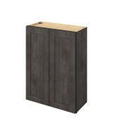 Cooper - 27" x 36" Wall Cabinet, 2 Doors, 2 Shelves in Slate CSL-W2736