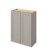 Monaco - 27" x 36" Wall Cabinet, 2 Doors, 2 Shelves in Grey MGR-W2736