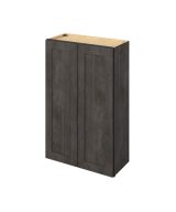 Cooper - 27" x 42" Wall Cabinet, 2 Doors, 3 Shelves in Slate CSL-W2742