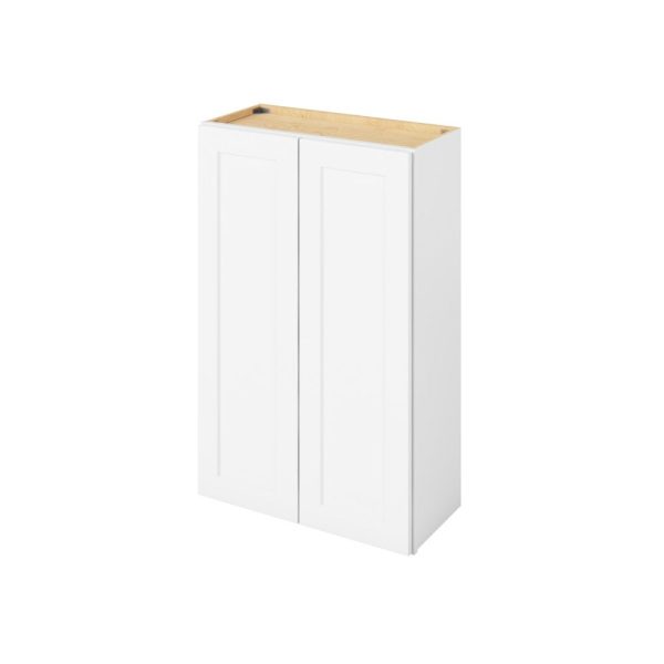 Cooper - 27" x 42" Wall Cabinet, 2 Doors, 3 Shelves in White CWH-W2742