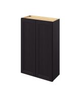 Monaco - 27" x 42" Wall Cabinet, 2 Doors, 3 Shelves in Espresso MES-W2742