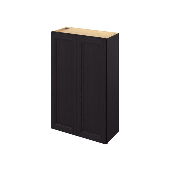 Monaco - 27" x 42" Wall Cabinet, 2 Doors, 3 Shelves in Espresso MES-W2742