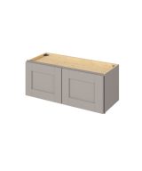 Cooper - 30" x 12" Wall Cabinet, 2 Doors in Grey CGR-W3012