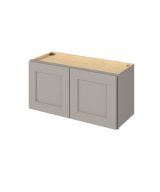 Cooper - 30" x 15" Wall Cabinet, 2 Doors in Grey CGR-W3015