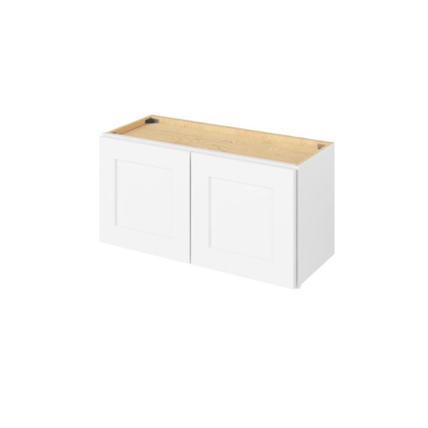 Cooper - 30" x 15" Wall Cabinet, 2 Doors in White CWH-W3015