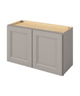 Monaco - 30" x 18" Wall Cabinet, 2 Doors in Grey MGR-W3018