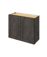 Cooper - 30" x 24" Wall Cabinet, 2 Doors, 1 Shelf in Slate CSL-W3024